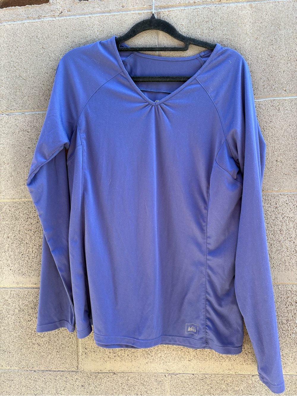 REI Women’s Long-Sleeve V-Neck Top - Violet